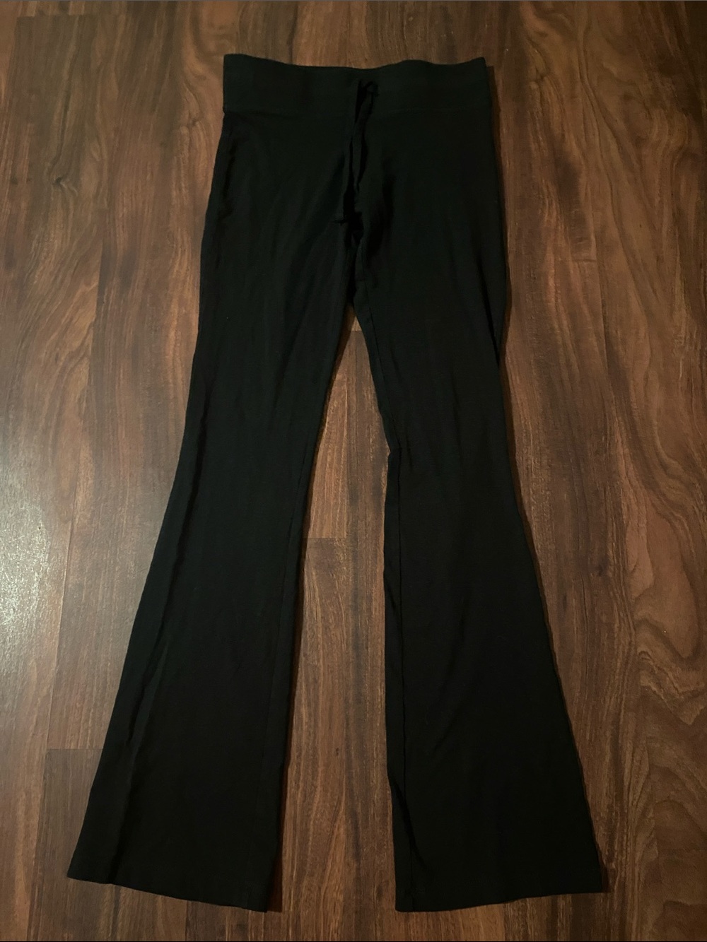 SO Black Boot-Cut Lounge Pants